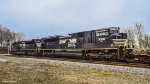 NS 1038 & 2658, 2 SD70's north bound